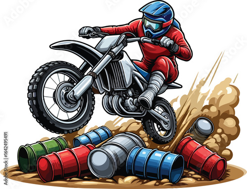 Dirt bike race