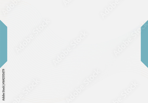 Wallpaper Mural Certificate template with no text in it, ready to use. Modern appreciation frame template. Torontodigital.ca