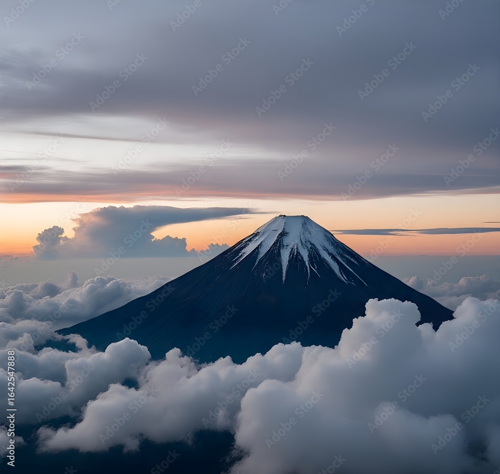 Fototapeta premium mount fuji in japan