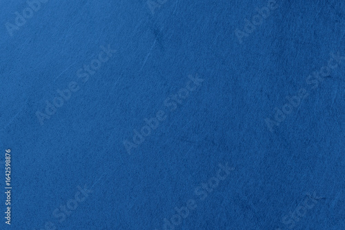 青色の和紙の背景　Blue Japanese washi paper background