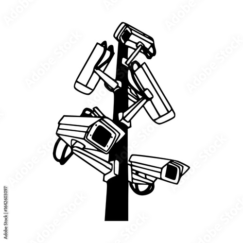 all-seeing eye security vector