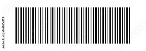 Barcode vector icon. Bar code black icon. tag for products, bar code icon .