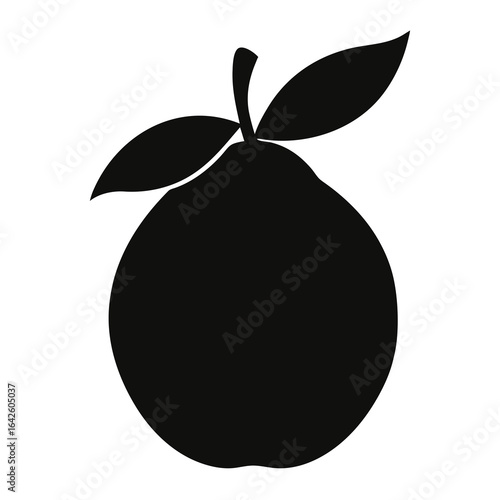 pear isolated on white background