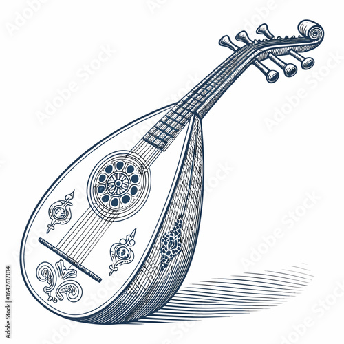 Brilliant Create Bold Stroke Middle Eastern Oud Lute Creative Vision Showcase Bright Cheerful Mood Excellent for Creative Portfolio Work Contemporary Lifestyle Photography Excellence Creative Asset