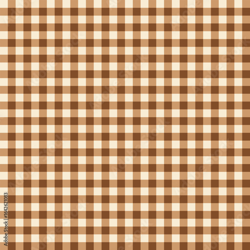 Seamless Classic Brown Plaid