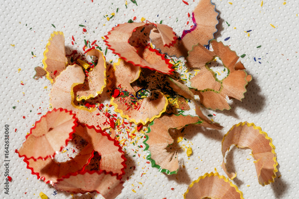 Pencil shavings Pencil shavings