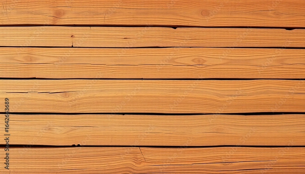 Fototapeta premium Rustic brown wooden planks, weathered texture, natural grain, paneling, wood texture