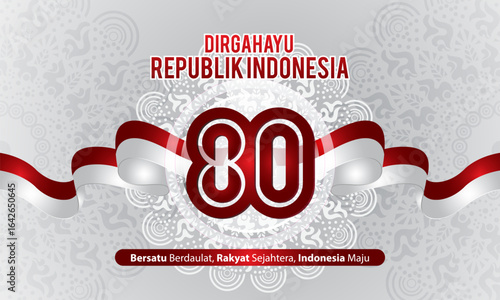 80th anniversary of Indonesian Independence day, the government adopted the main theme United Sovereignty, Prosperous People, Advanced Indonesia