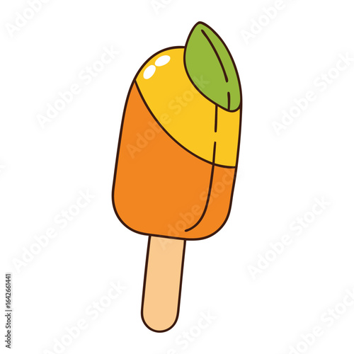 Sweet and refreshing mango ice cream paletas, bursting with tropical flavor in every bite. Perfectly creamy, fruity treats to cool you down on sunny days!
