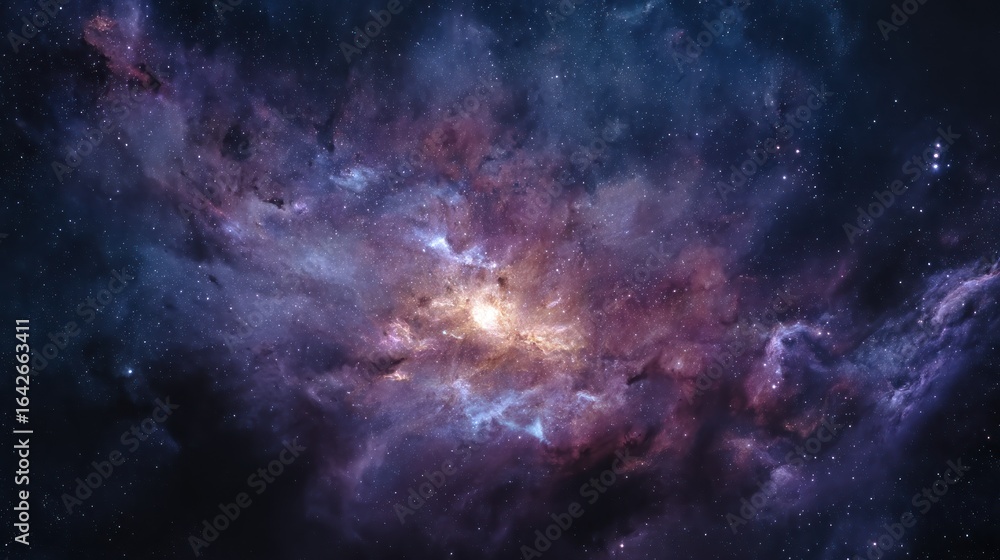 Fototapeta premium Vast cosmic nebulae