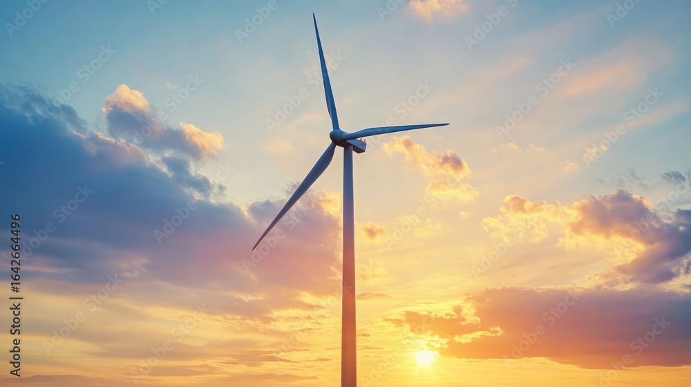 11.High-Speed Wind Turbine, Spinning Blades Generating Energy, Modern and Sustainable, Renewable Power 11.High-Speed Wind Turbine, Spinning Blades Generating Energy, Modern and Sustainable, Renewable Power