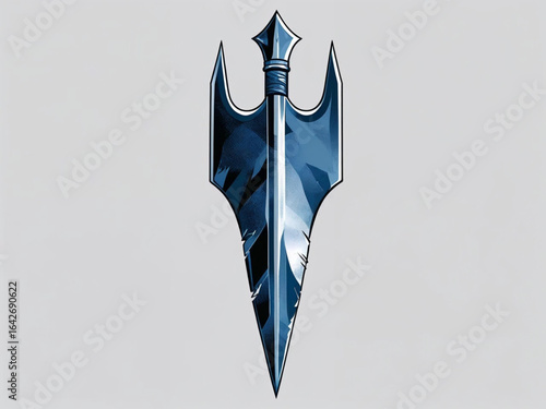 vector illustration of an arrowhead
