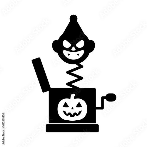 Evil Halloween Jack-in-the-Box – Solid
