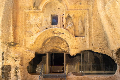 Natural Rock Formations with Historic Hollow Chambers