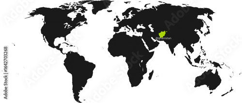 Afghanistan Vector Map