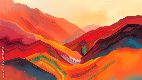Flux Valley Canvas