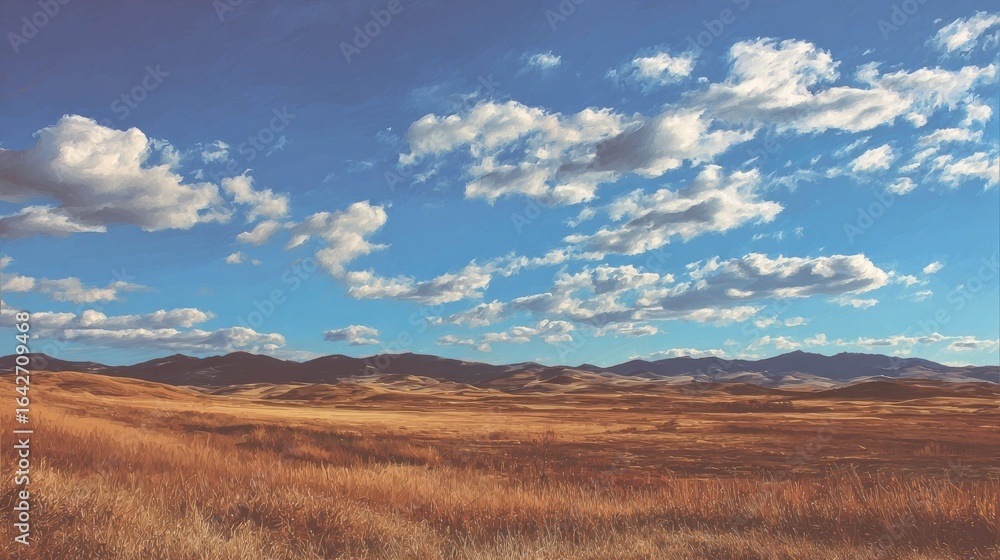 Fototapeta premium Panoramic autumnal landscape