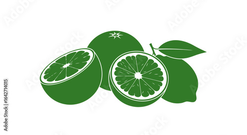 fresh limes zesty icon for refreshing drinks healthy recipes