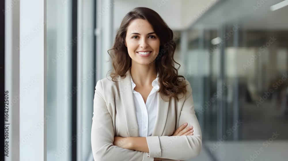 Fototapeta premium portrait of a businesswoman