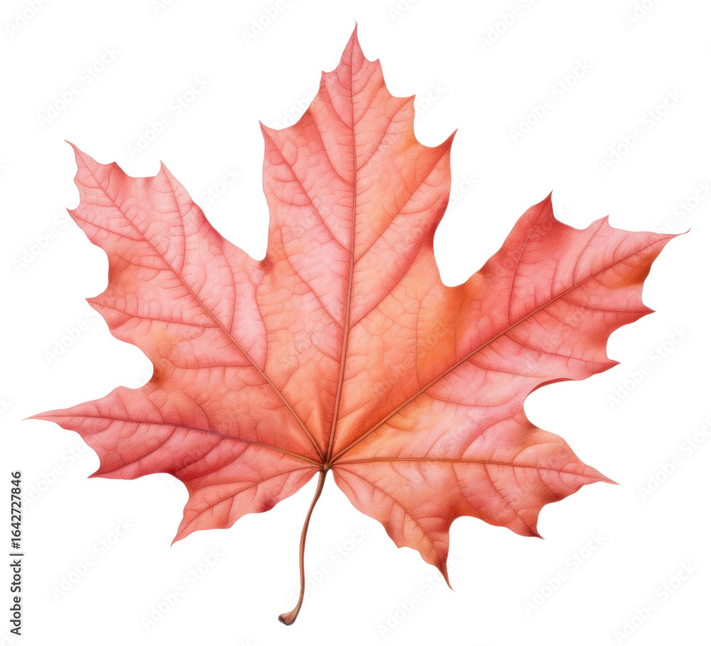 Fototapeta premium PNG Maple leaf plant tree red.