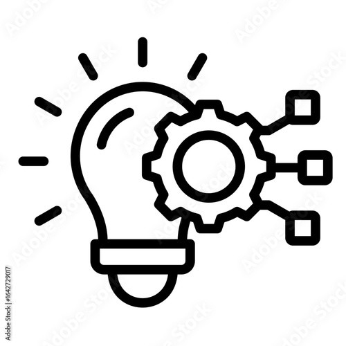 Disruptive Innovation  Icon Element For Design