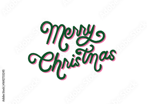 手描き文字　メリークリスマス