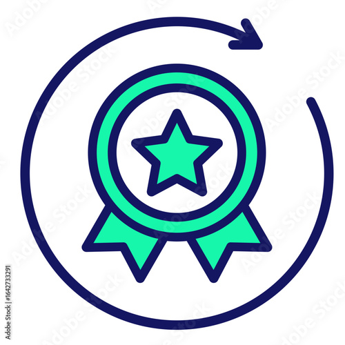 Brand Reinvention  Icon Element For Design