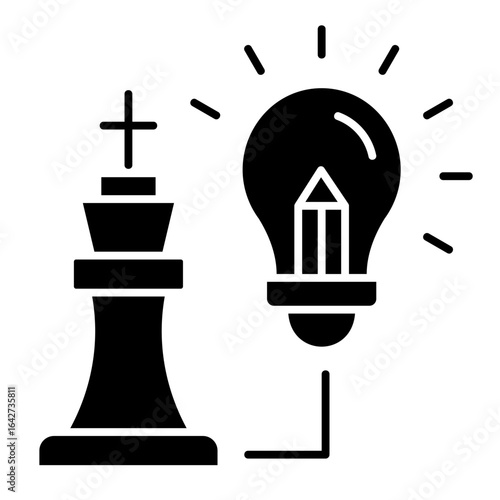 Creative Strategy  Icon Element For Design