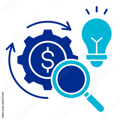 Business Model  Icon Element For Design