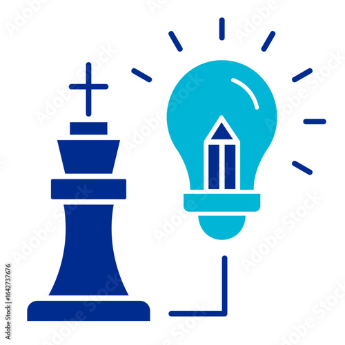 Creative Strategy  Icon Element For Design