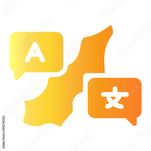 language Gradient icon