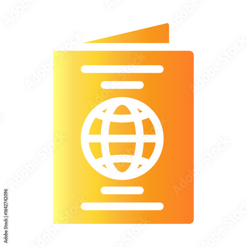pasport Gradient icon