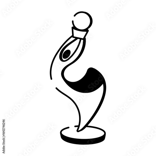 A sketchy style icon representing masterpiece
