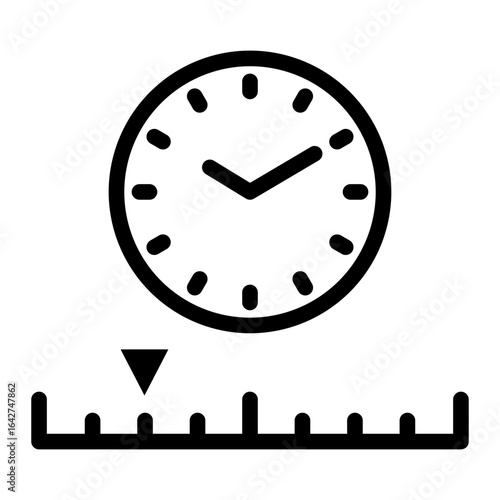 worktime Line Icon