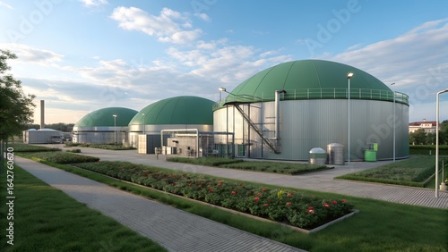 A Biogas Plant turns organic waste into clean energy and fertilizer through anaerobic digestion, offering a sustainable and eco-friendly solution for waste management and energy production