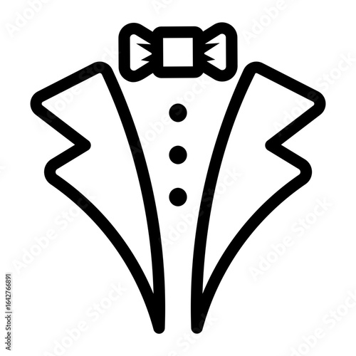 suit Line Icon