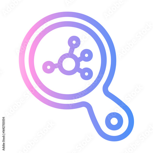 observation Line Gradient Icon