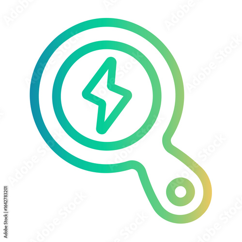 observation Line Gradient Icon