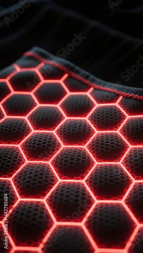 The concept of microstructure heat storage of graphene heating fabric