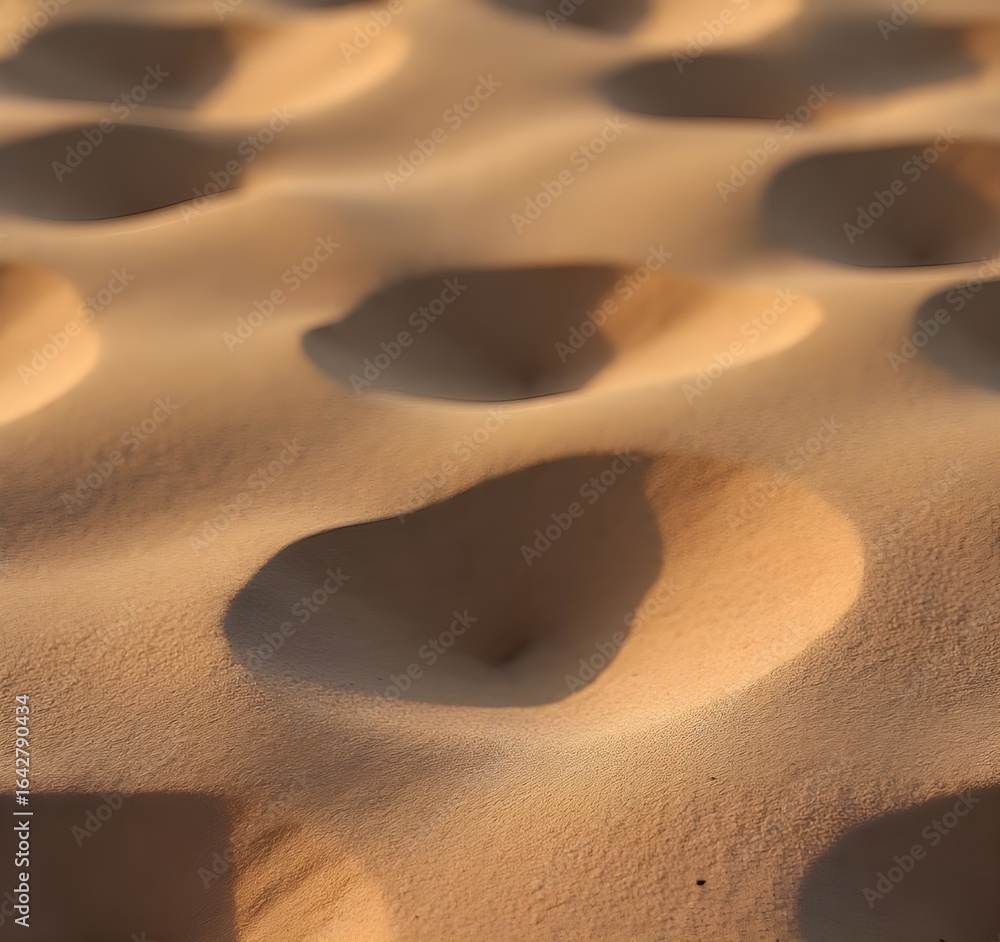 Obraz premium footprints in sand