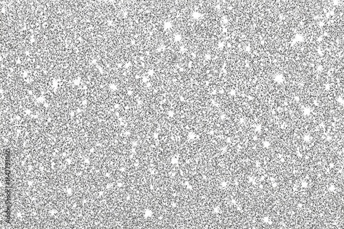 Silver glitter texture background