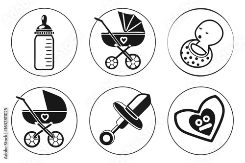 set of medical icons