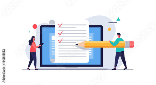 Digital Survey and Feedback Collection with Online Forms and User Engagement