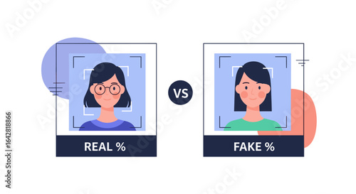 Distinguishing Between Genuine and Fabricated Facial Images Using Advanced Detection Techniques