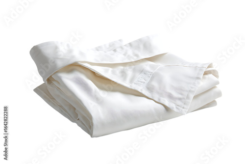 Wallpaper Mural Crisp, inviting folded white hotel linens radiate luxurious comfort for relaxing bedroom decor and peaceful sleep in cozy bed and breakfast accommodations Torontodigital.ca