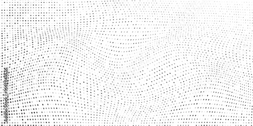 Art dot halftone gradient texture. Vanishing polka dot background. Repeating dots gradation illustration abstract
