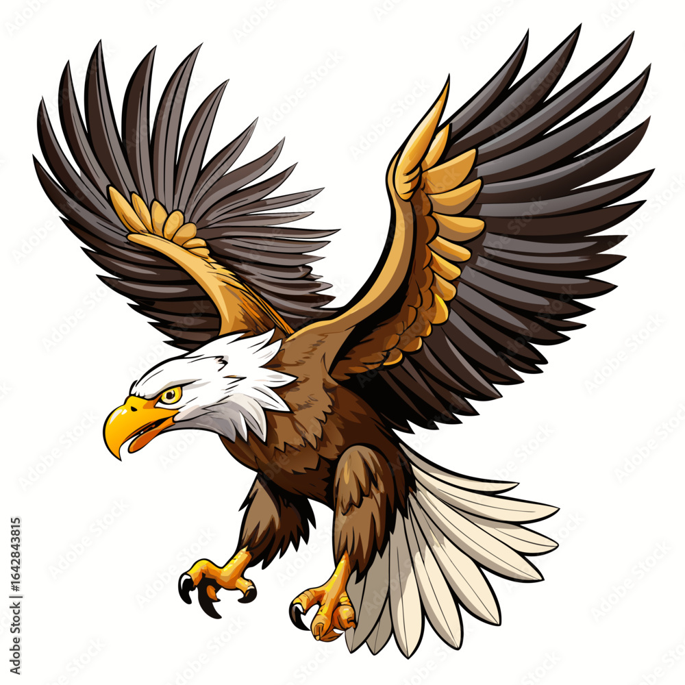 Fototapeta premium american bald eagle
