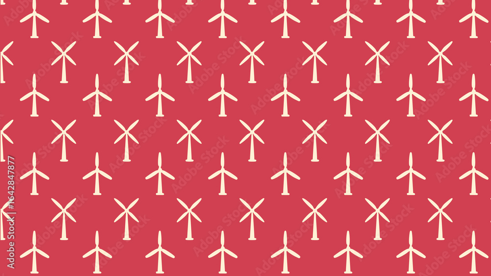 Vector windmill pattern design Vector windmill pattern design