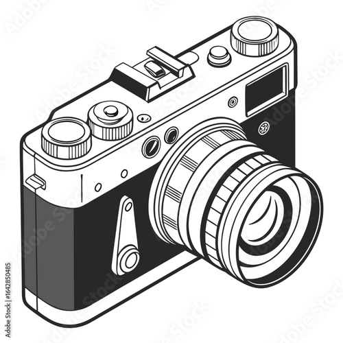 vintage photo camera