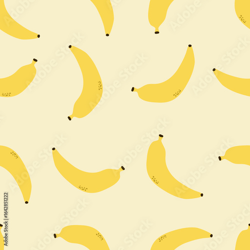 banana background seamless pattern 